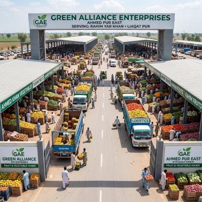 Fruit & Vegetable Wholesale Market Near Rahim Yar Khan | Green Alliance Enterprises
